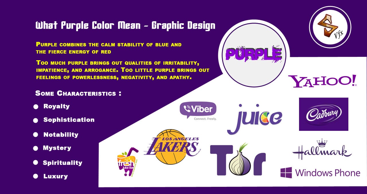 What Purple Color Mean Graphic Design Animation Studios In Pune SVFX