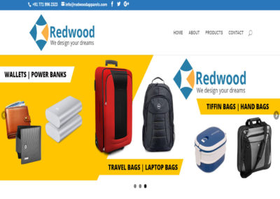 Web Design And Development Project Redwood Apparels