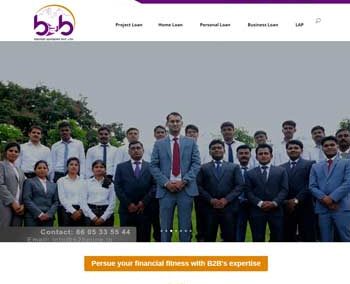 Web Design And Development project b2b Finvest Advisory Pvt.Itd